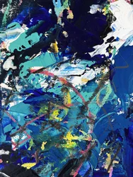 Livfull blå abstrakt textur