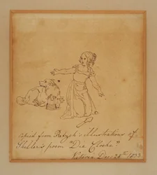Skiss av prinsessan Victoria