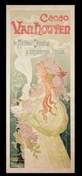 Affisch för «Cacao Van Houten», Belgien, 1897