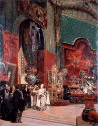 Abd al-Kadir besöker Exposition Universelle i Paris, 1855.