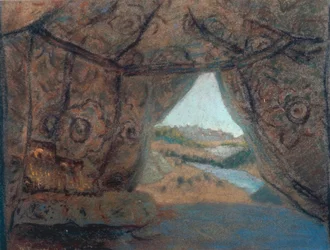 N.Rimsky-Kors., Girl v. Pskov / Roerich