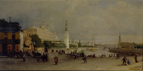 Bolshoy Kamenny Bridge i Moskva