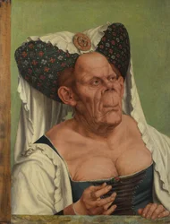 En gammal kvinna. Den fula hertiginnan, ca 1513