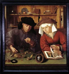 Penningväxlaren och hans hustru