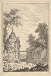 Trädgård Scene.n.d.