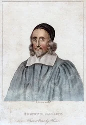 Edmund Calamy den äldre, engelsk presbyteriansk kyrkoledare från 1600-talet, tidigt 1800-tal.