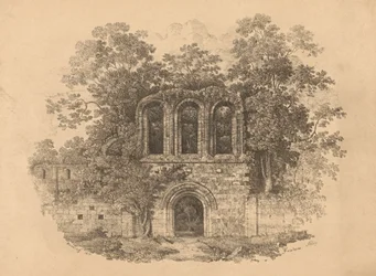 Porten vid Fountains Abbey