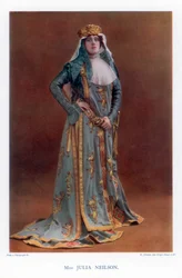 Julia Neilson, engelsk skådespelerska, 1901.
