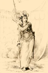 Joan DArc, Maid of Orleans, 1821.