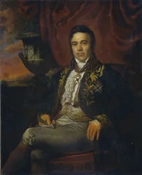 Porträtt av Jean Chrétien Baud