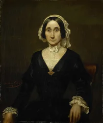Porträtt av Mrs. W.J.S. van Alphen, friherrinnan van Reede van Oudtshoorn