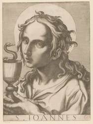 Johannes evangelisten St. John (titel på objekt) Kristus, Maria och de tolv apostelen (serietitel) The Sacred Apostolic College (serietitel)