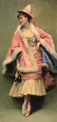 Pierrette (olja på duk)
