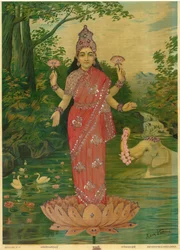 Lakshmi Embellished, av Ravi Varma Press