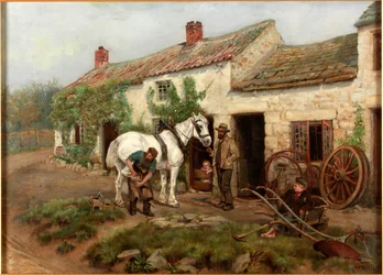 Smedja, Hexham Bridge End, 1885