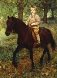 The Morning Ride (olja på duk)