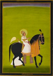 Maharaja Sawai Pratap Singh ridning, 1782-1785