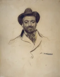 Porträtt av Josep Maria Sert 1874-1945