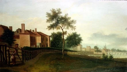 Themsen från Battersea (olja)