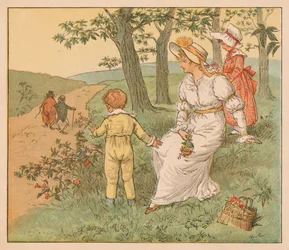 Går till Mouseys Hall, c1883.