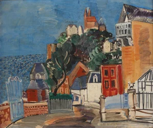 Côte Basse, ca 1924 (olja på duk)