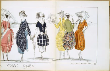 Klänningar för sommaren 1920