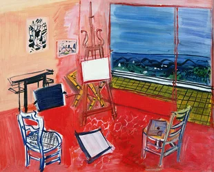 Studio i Vence (olja på duk)
