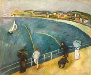 Stranden vid Sainte-Adresse