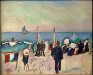 Stranden vid Sainte-Adresse