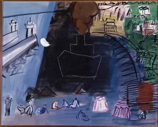 The Black Cargo (olja på duk, 20-talet)
