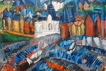 Marie Christine-kasinot och stranden i Le Havre