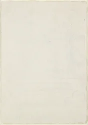 Verso: Små arkitektoniska teckningar inklusive en korsformad grundplan, WA1846.160 (penna & brunt bläck över blind penna, några spår av bly eller krita)