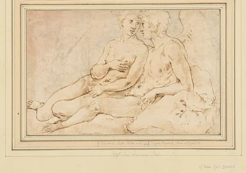 Amor och psyke, ca 1540.