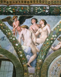 Amor och de tre nåderna, 1517-1518.