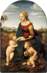 Madonna med barn och Johannes Döparen

Alternativ titel(s):  La belle jardinière