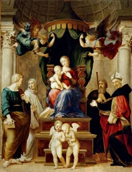 Madonna av Baldacchino, ca 1506-1508.