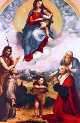 Madonna av Foligno, c1511-1512