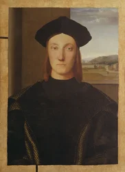 Porträtt av Guidobaldo da Montefeltro