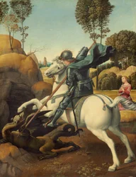 Saint George and the Dragon, ca. 1506.