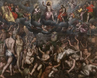 Den yttersta domen, ca 1588-89 (olja på pannå)