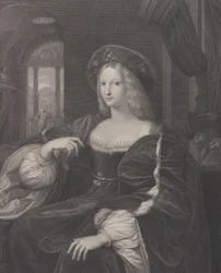Porträtt av Doña Isabel de Requesens och Enrìques de Cardona-Anglesola tidigare identifierad ..., 1821