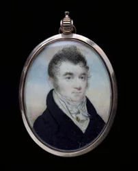 Porträtt av J. S. Willett, ca 1810 (akvarell på elfenben)