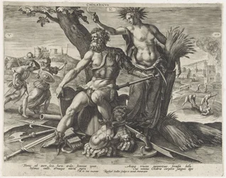 Cholerisch temperament (titel på objekt) Vier temperamenten (serietitel)