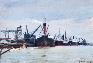 Båtar i en hamn
