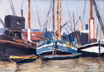 Båtar i en hamn