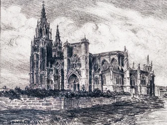 Katedral (träkol)