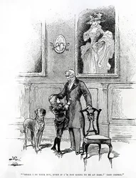 Illustration för Little Lord Fauntleroy (gravyr)
