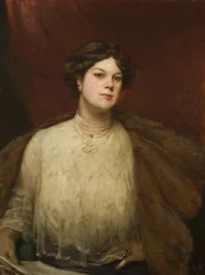 Dame Clara Butt, ca 1906 (olja på duk)