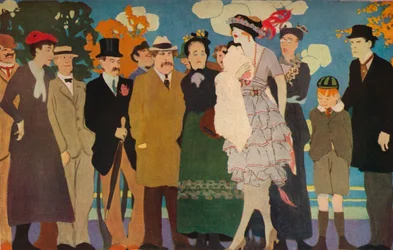 Några rävar och en druva, c1887-1924, 1924