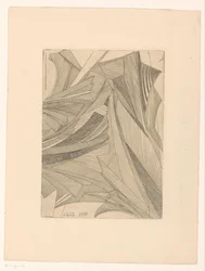 Isblomma geometriska mönster